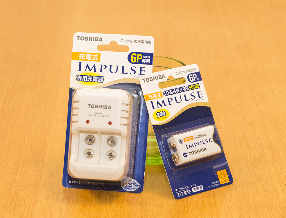 TOSHIBA 9V 006P 充電池 IMPULSE